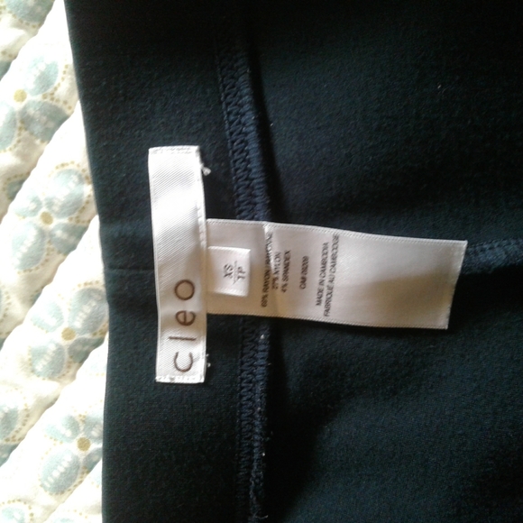 Cleo "Motto Style"  Kelly green leggings - Picture 3 of 4